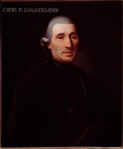 Portret van Ignazio Cirri (1711-1787) Italiaanse componist door Unknown artist