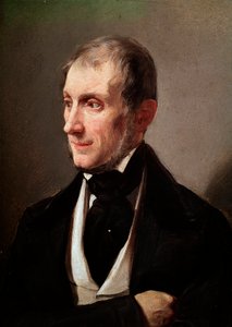 Portret van de Italiaanse romanschrijver en dichter Tommaso Grossi