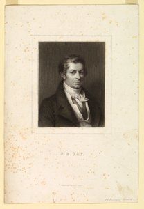 Portret van J.B. Say door Unknown artist