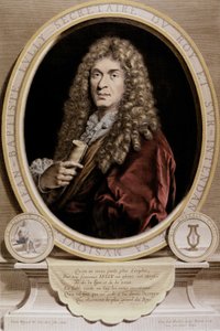 Portret van Jean Baptiste Lully (Giovanni Battista Lulli) (1632-1687).