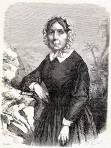 Portret van Madame Ida Pfeiffer (1798-1858), Oostenrijkse reiziger