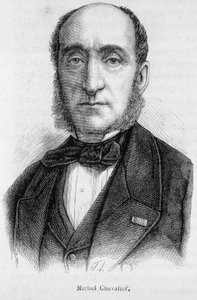 Portret van Michel Chevalier (1806-1879), Franse politicus en econoom