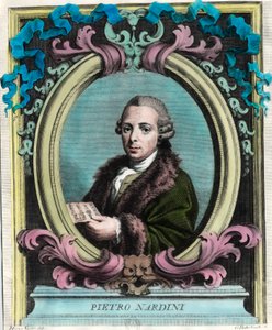 Portret van Pietro Nardini door Unknown artist