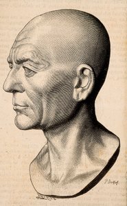 Portret van Publius Cornelius Scipio (Scipio de Afrikaan) Africanus, Romeinse staatsman (235-183 v.Chr.)