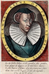 Portret van Koningin Marie Stuart (1542 - 1587), Koningin van Frankrijk en Schotland door Unknown artist