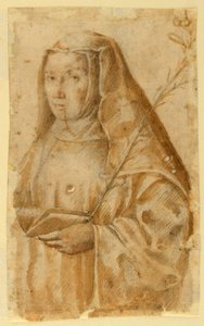 Portret van Sint Catharina van Siena door Unknown artist