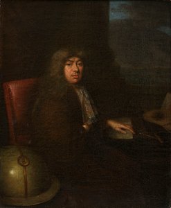 Portret van Samuel Pepys Circa 1673, Onbekende kunstenaar door Unknown artist