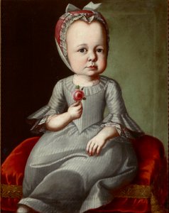 Portret van Sophia Elizabeth von Brukenthal (1749-1753) door Unknown artist