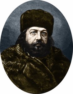 Portret van Theophile Gautier, Franse dichter, romanschrijver en kunstcriticus (1811-1872)