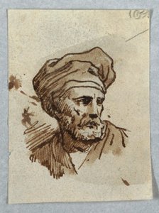 Portret van een Man met Pet