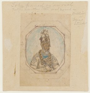 Portret van een Mughal heerser
