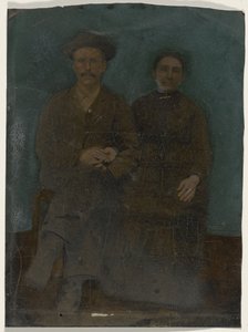 [Portret van echtpaar]. door Unknown artist