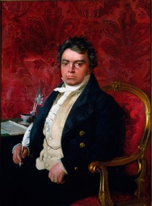 Portret van de componist Ludwig van Beethoven