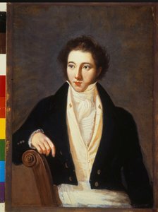 Portret van de componist Vincenzo Bellini (1801-1835)