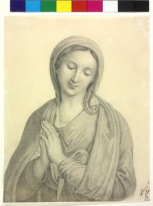 Biddende Madonna