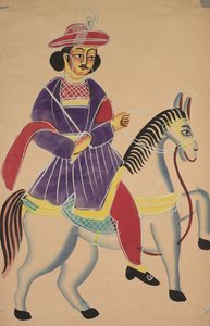 Raja te paard