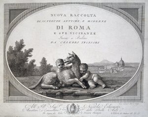 Remus en Romulus en de wolf - in 