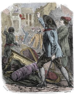Reveillon-rellen vonden plaats tussen 26-29 april 1789 - Franse Revolutie: Reveillon-affaire - 