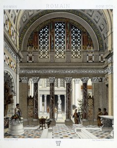 Romeinse woning in de oudheid - in 