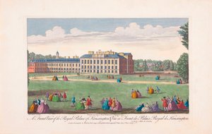 Koninklijk Paleis van Kensington in de 18e eeuw door Unknown artist