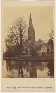 Salisbury Cathedral vanuit de bisschopstuin