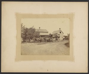 [Saratoga Lake stoomboot koets]. door Unknown artist
