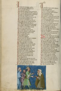 Saul en de heks van Endor door Unknown artist