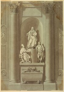 Grafmonument van de laatste drie Stuarts