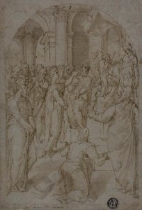 St. Catharina van Alexandrië in discussie met de doktoren