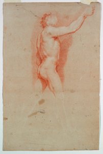 Studie: Een naakt door Unknown artist