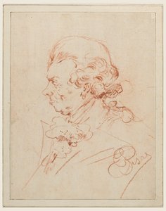 Studie voor portret van een man door Unknown artist