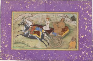 Sultan Salim in een Koets