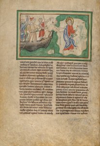 De aankomst van Johannes op Patmos door Unknown artist