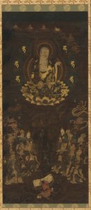 De Bosatsu Jizo en de Tien Koningen van de Hel door Unknown artist