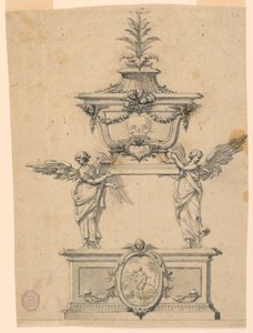 De Verheffing van een Relikwie van een Schedel door Unknown artist