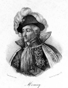 De Maarschalk van Moncey (1754-1842), Hertog van Conegliano. door Unknown artist