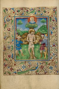 Het martelaarschap van Sint Sebastiaan door Unknown artist