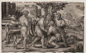 De Terugkeer van de Verloren Zoon door Unknown artist