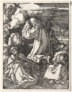 De Kleine Passie: Christus op de Olijfberg door Unknown artist