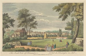 Het zuidelijke uitzicht van Kensington door Unknown artist