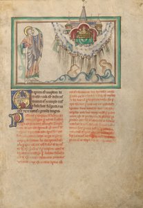 De Tempel van God met het Tabernakel in de Lucht door Unknown artist