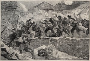 De oorlog tussen Servië en Bulgarije, Bulgaars - Servisch-Bulgaarse Oorlog 1885 - Slag bij Pirot, 27.11.1885 - Servisch-Bulgaarse Oorlog Slag bij Pirot 1885