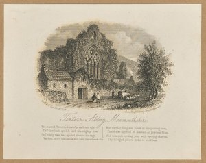 Tintern Abbey, Monmouthshire door Unknown artist
