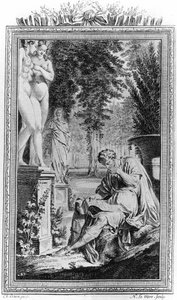 Titus Lucretius Carus (Lucretius) Romeins filosoof en dichter in 