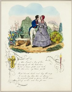Aan U stuur ik een liefdeslijn (valentijn) door Unknown artist
