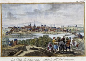 Trier rond 1790 door Unknown artist