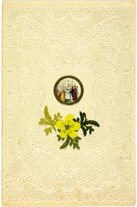 Valentine zonder titel (Huwelijksscène) door Unknown artist