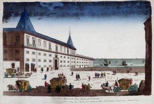 Uitzicht op het huis van de hertog van Aveiro in Lissabon, Portugal