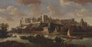 Kasteel Windsor gezien vanaf de Theems