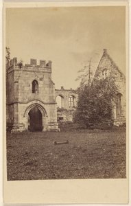 Wingfield Manor Gebouwd temp. Henry VI. waar Mary Queen of Scots 9 jaar gevangen zat door Unknown artist